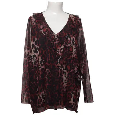 Blouse (Red, Black, Multicolored) from Ellos Elastane, Polyester