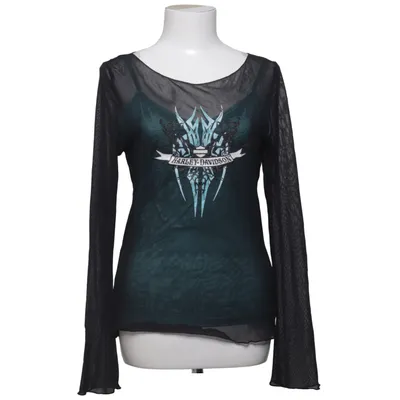 Top (Zwart, Blauw) van Harley Davidson Elastaan, Nylon, Polyester