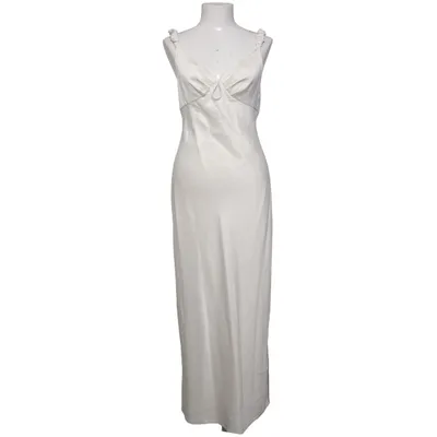 Maxi jurk (Beige) van Adoore Elastaan, Polyester