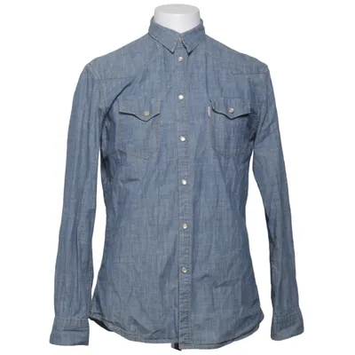 Denim blouse (Blauw) van Paul Smith Jeans Katoen