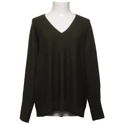 Sweater (Grøn) fra Fall Winter Spring Summer Elastan, Merinould, Nylon