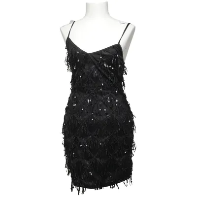 Cocktailklänning (Svart) Elastan, Polyester