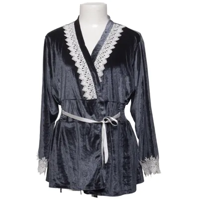 Blouse portefeuille (Noir) de Dennis Maglic
