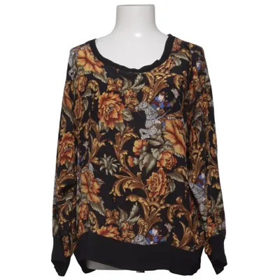 Top (Black, Yellow, Brown, Multicolored) from Salvatore Ferragamo Silk