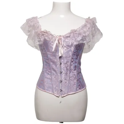 Korsett (Lila, Rosa) Elastan, Polyester