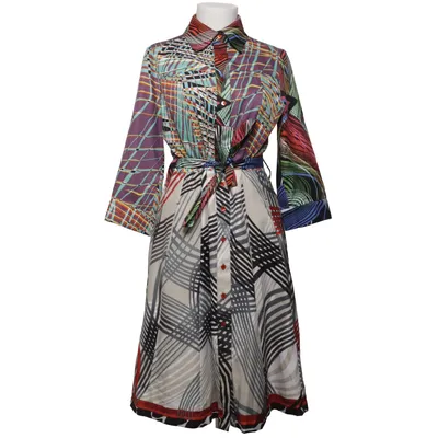 Robe chemise (Multicolore) de Desigual Coton, Polyester