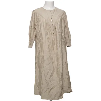 Dress (Beige) from Luxzuz Polyamide, Viscose