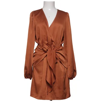 Omlottklänning (Brun) från Gina Tricot Polyester