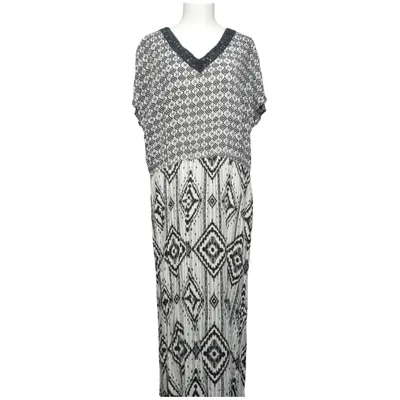 Maxi dress (Black, White, Multicolored) from Cellbes Viscose
