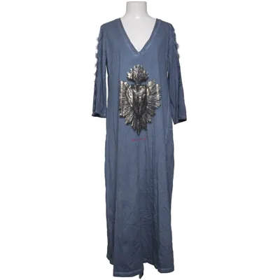 Robe longue (Bleu) de Chantal. B Coton