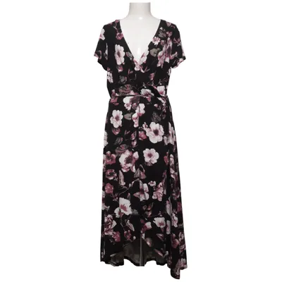 Slå-om-kjole (Sort, Pink, Hvid) fra Soul River Elastan, Polyester