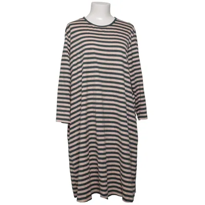 Kleid (Grün, Beige) von Marimekko Baumwolle