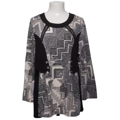 Tunic (Black, Gray, Beige) from Naveed Elastane, Viscose