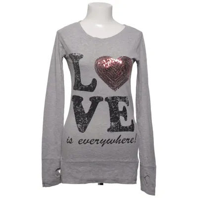 Langærmet t-shirt (Grå) fra Crash One