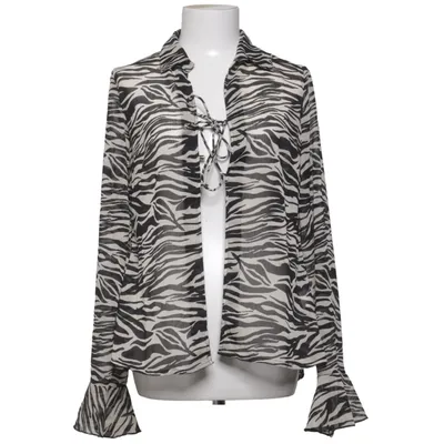 Blus (Svart, Vit) från Bik Bok Polyester