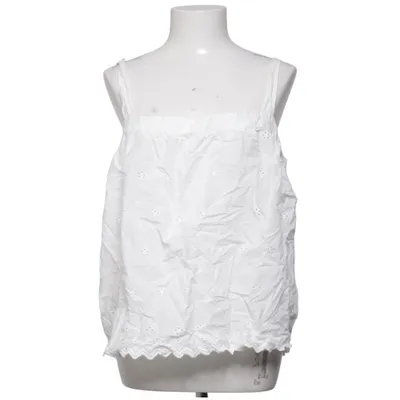 Tanktop (Wit) van ONLY Blue Denim Katoen