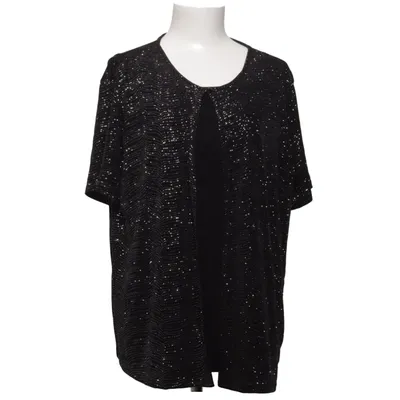 Cardigan (Sort) fra Notations Acetat, Elastan