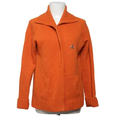 Cardigan (Oranje) van Donaldson Wol