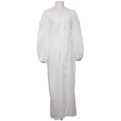 Maxi jurk (Wit) van Lindex Katoen