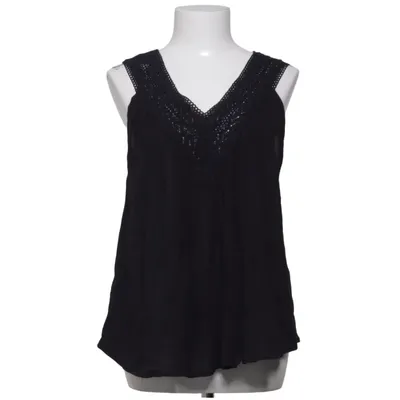 Tanktop (Zwart) van Ajlajk Viscose