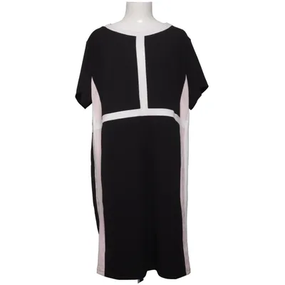 Klänning (Svart, Vit, Rosa) från Lacony Elastan, Polyester