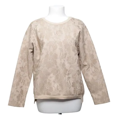 Sweatshirt (Beige) fra Miss June Bomuld, Elastan, Nylon, Polyester, Viscose