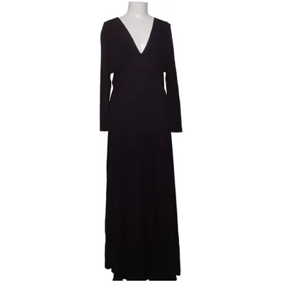 Maxi dress (Auberginefarbenes fliessendes Kleid von Edeldesigner Ichiko, fliessend) from Ischiko Elastane, Polyamide, Viscose