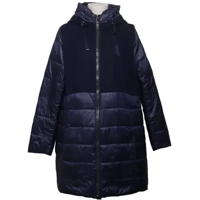 Winter coat (Blue) from Strandfein Polyamide, Polyester, Wool