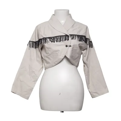 Jacket (Beige) from Karen Millen Cotton, Nylon