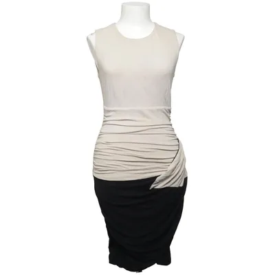 Robe (Beige, Noir) de I Blues Acétate, Élasthane, Polyamide