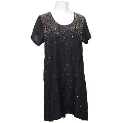 Tunika (Svart, Guldfärgad) från Q Silke