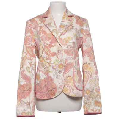Blazer (Beige, Flerfarvet) fra Orwell Bomuld, Elastan, Viscose