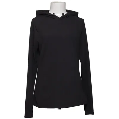 Hoodie (Black) from Njie Elastane, Polyester