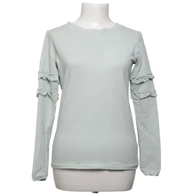 Lange mouwen shirt (Groen) van Woman Katoen, Elastaan