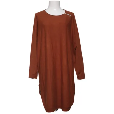 Robe (Orange) de Anna Ellis Cachemire, Viscose, Laine