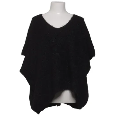 Poncho (Zwart) van Cosy House Acryl, Viscose, Wol