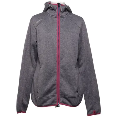 Hættetrøje (Grå, Pink) fra First B Polyester