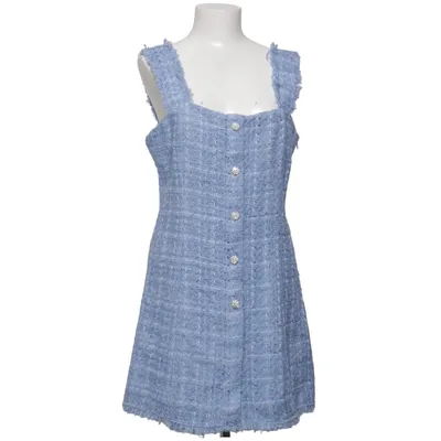 Dress (Blue) from Zara Acrylic, Cotton, Polyester, Viscose