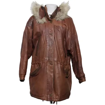 Veste en cuir (Marron) de GMG Cuir