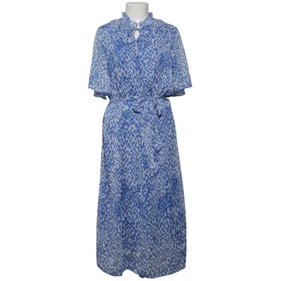 Maxi jurk (Blauw, Wit) van Saint Tropez Gerecycled polyester