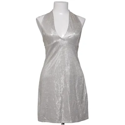Cocktailklänning (Silverfärgad, Svart) från ASOS Design Elastan, Polyester