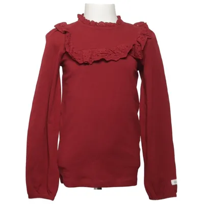 Blus (Röd) från Newbie by KappAhl Elastan, Ekologisk bomull