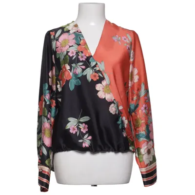 Blouse (Noir, Rouge, Multicolore) de Oltre Polyester