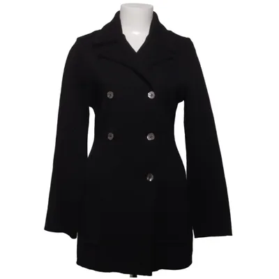 Cabanjacke (Schwarz) von Anna Holtblad Wolle