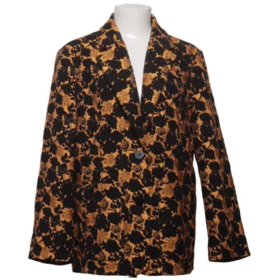 Blazer (Zwart, Geel) van Baum Und Pferdgarten Katoen, Elastaan, Polyester