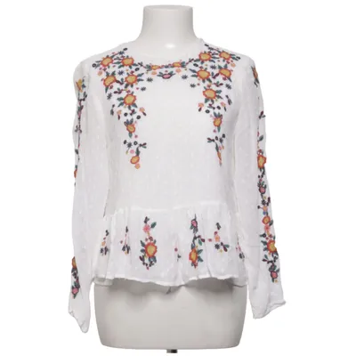 Blouse (White, Multicolored) from Zara Woman