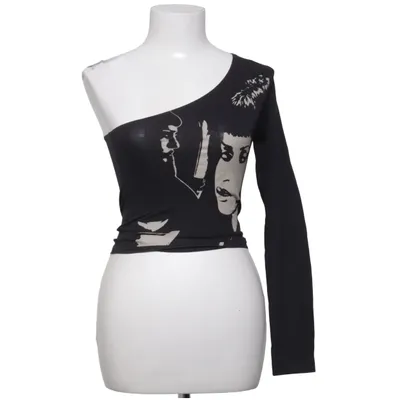 Topp (Svart) från Minga London Bomull, Elastan