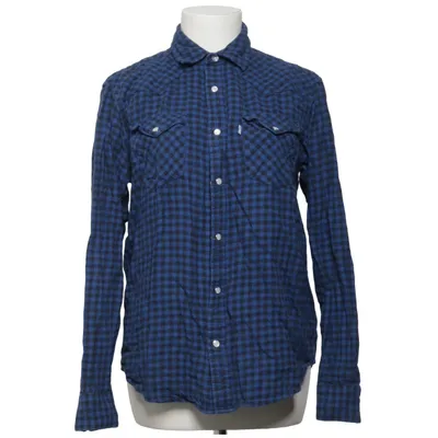 Flannel skjorte (Blå, Sort) fra Levi Strauss & Co Bomuld