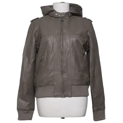 Jakke (Brun) fra Boyfriend Polyester, Polyurethan