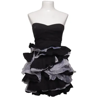 Cocktailjurk (Zwart, Wit) van Minuet Katoen, Elastaan, Polyamide